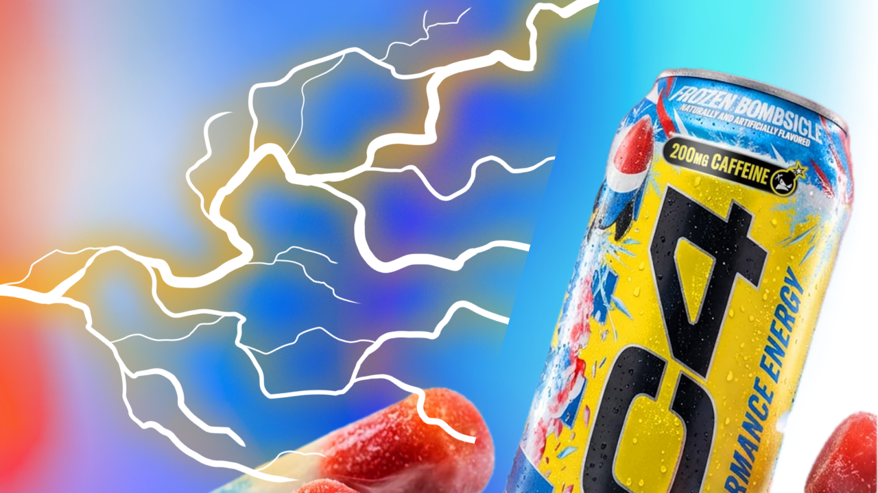C4 Frozen Bombsicle zero sugar energy drinks on sale for Prime Day