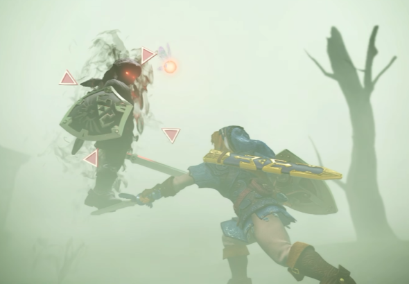 Dark Link in The Legend of Zelda: Ocarina of Time remake