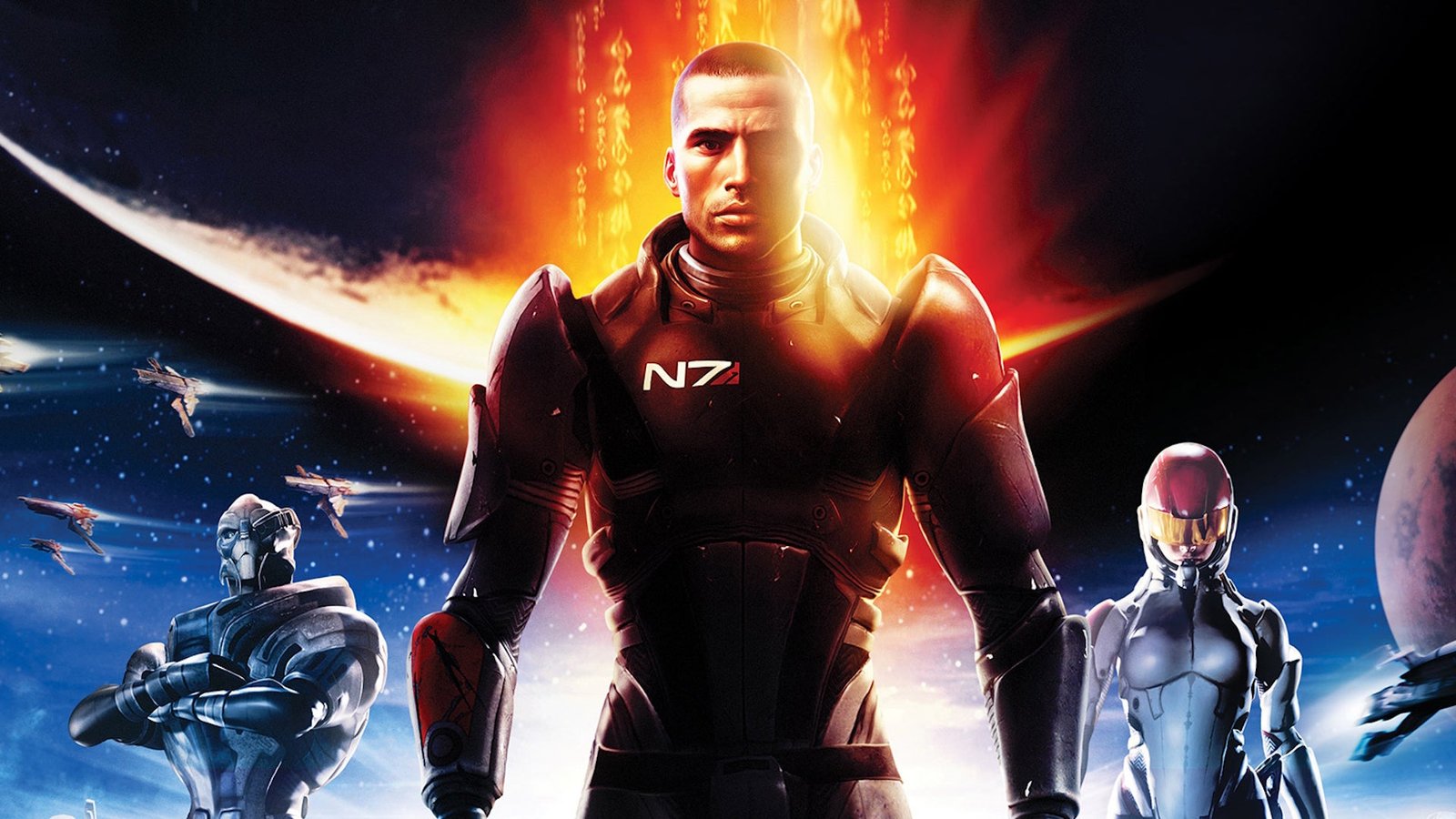 Mass Effect TV series key art
