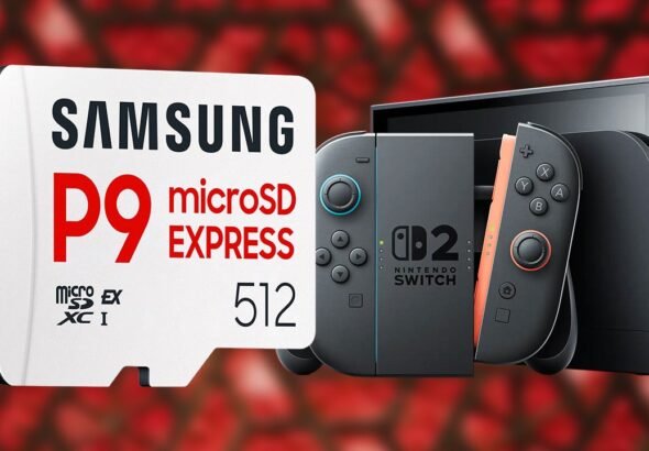 Samsung P9 512GB MicroSD Express card for Nintendo Switch 2