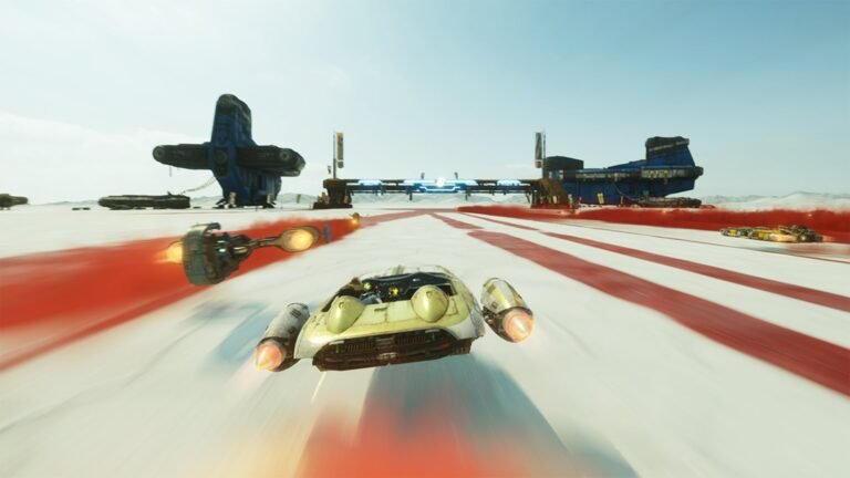 Star Wars: Galactic Racer multiplayer gameplay