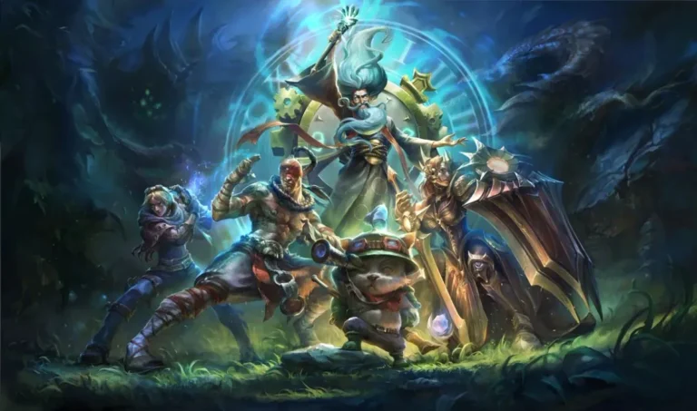 eague of Legends Classic game mode promotional art