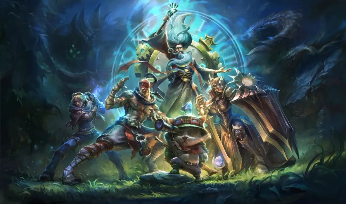 eague of Legends Classic game mode promotional art