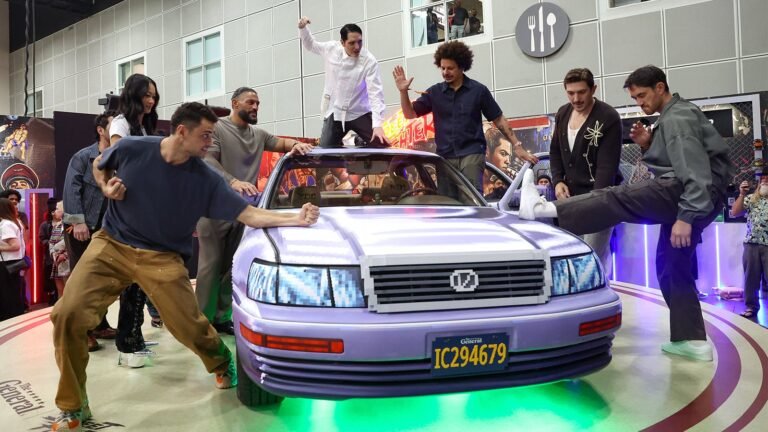 Street Fighter 2 bonus stage car recreation